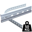 rail et courbe serie bob50 40 x 6 mm