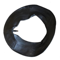 Chambre air rechange roue de brouette Altrad 400 mm Caoutchouc noir