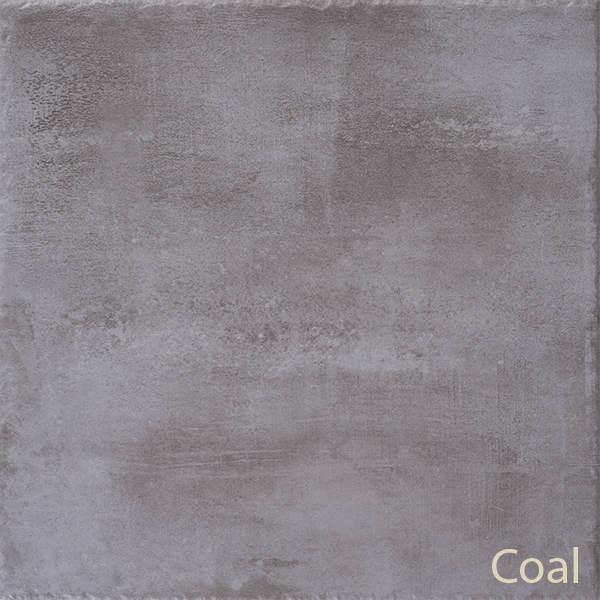 Carrelage extérieur effet béton Edilis Steamtech - 60 CM x 60 CM - ép. 20 MM - Coal