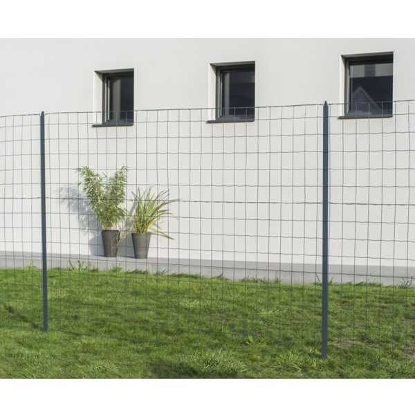 Grillage souple Dirickx Axial - Anthracite - maille de 100 x 75 mm - 1,50 M x 25,00 M