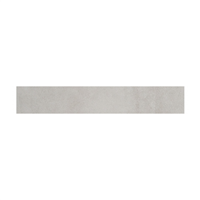Plinthe en grès cérame émaillé effet béton Edilis Clark - 45,0 CM x 7,4 CM - Perla