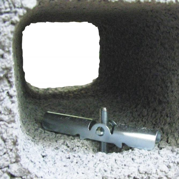 Bascule et rondelle Rapid M6 pour matériaux creux - 20 kg max