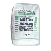 Mortier de montage pour briques de verre