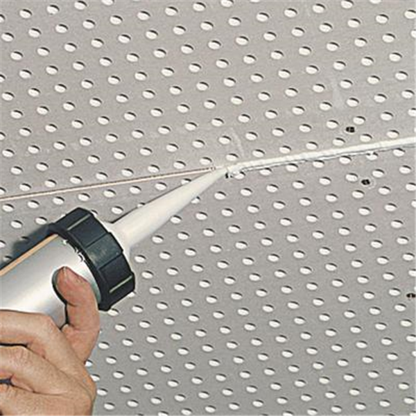 Enduit à joint prêt à l'emploi - Jet Filler Knauf - pour jointoiement des plaques de plâtre - cartouche de 600 MLT
