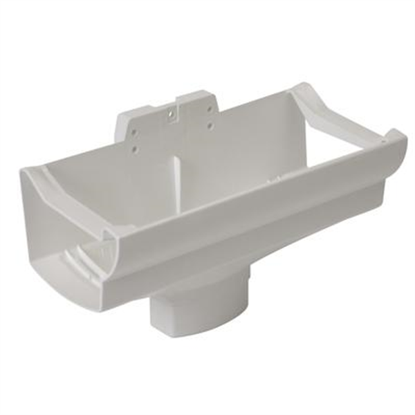 Naissance à joint Nicoll NAD289B - tube 90x56 mm - blanc