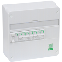 Coffret Schneider Resi9 interrupteur différentiel et 7 disjoncteurs