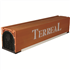 Coffre de volet roulant CVR terre cuite avec sous-face PVC 30 CMx31,4 CM - Long. 1,2 M