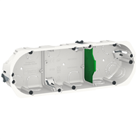 Boîte d'encastrement triple Schneider Multifix - Ø 67 mm x 40 mm