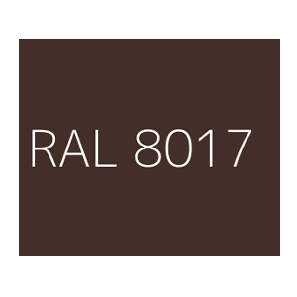 Vis bois inox pour tuile de rive - Brun chocolat RAL8017 - 4,5 MMx60,0 MM