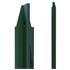 Poteau TE clôture rouleau Dirickx 30x30x3 MM hauteur 2.25 M Vert