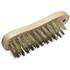 Brosse violon métallique manuelle - Théard - fils laiton avec manche en bois THEARD 4333