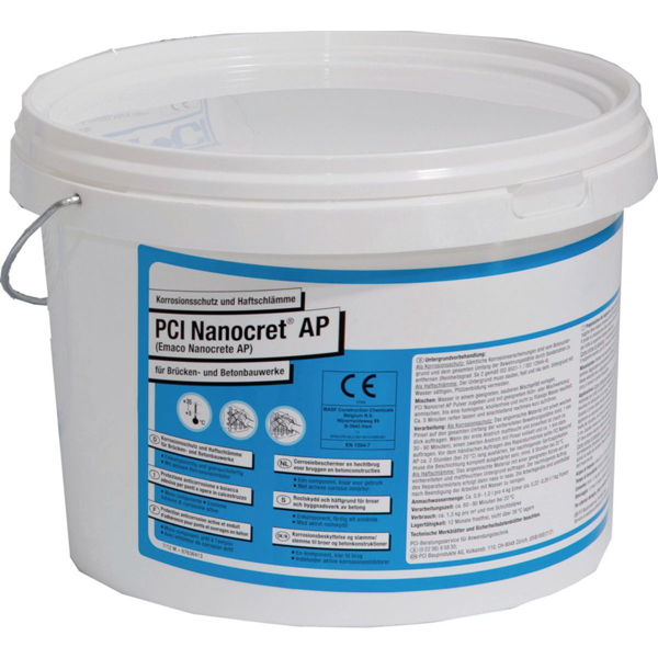 Primaire de passivation pour la protection des aciers de béton armé - PCI Nanocret AP - seau de 4 KG