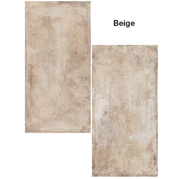 Carrelage sol extérieur effet "terre cuite" Cottoantico Grip - Beige - 60 CM x 30 CM - Ép.9 MM