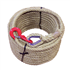 Corde poulie chanvre crochet sécurité diamètre Ø 20/22 mm longueur 30 m