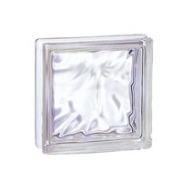 Brique de verre isolante