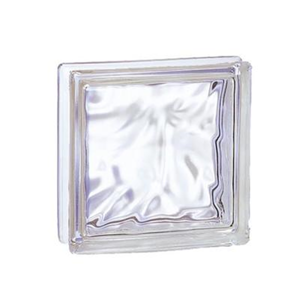 Brique de verre isolante