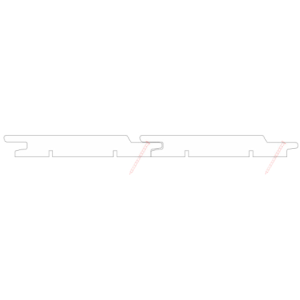 Bardage bois extérieur Pin traité classe 3 - 125 MMx20,00 MM - 4,80 M