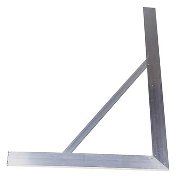 Équerre maçon manchonnée rivetée écharpe Mob Mondelin 100x150 cm alu