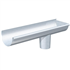 Embout à talon avec naissance en zinc Rheinzink Droit - 333 MM - 100 MM