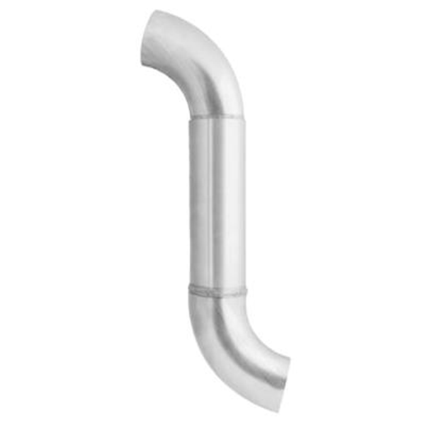 Écharpe extensible en zinc naturel Rheinzink - descente de 80 MM - 250 à 400 mm