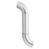 Écharpe extensible en zinc naturel Rheinzink - descente de 80 MM - 250 à 400 mm
