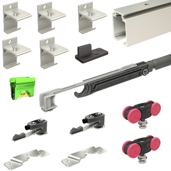 Ensemble Mantion SAF-Évolution  10 à 20 kg avec M65S rail de 195 cm