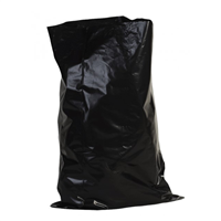 Sac gravats Baobag Polyéthylène BD 150 microns 75 litres Noir