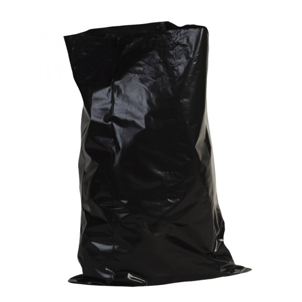 Sac gravats Baobag Polyéthylène BD 150 microns 75 litres Noir