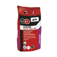 Mortier colle professionnel collage carrelage Edilis Sac 5 kg Gris