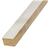 Potelet en bois pour cloison alvéolaire Prégyfaylite 50 Siniat - 40 MM x 29,0 MM - longueur 2,60 M