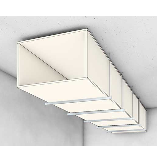 Plaque protection feu Promatect-L500 - 250/120 - Bords droits - 30,0 MM