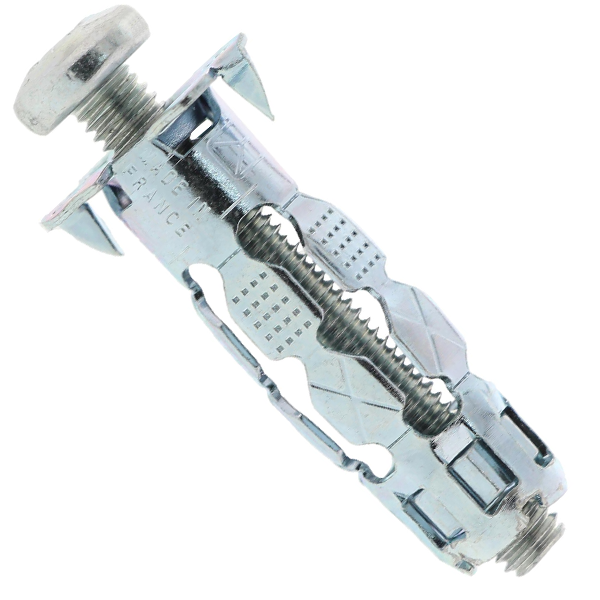 Cheville métallique avec vis Spit Zentech pour plâtre BA13 - 10x34 mm
