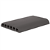 Chaperon plat en terre cuite Terreal CH01 - Anthracite - 40 x 28 x 5 cm