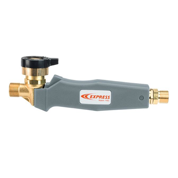Manche chalumeau robinet coup pouce 602 Express raccord tournant