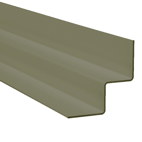 Profilé d'angle intérieur MetalTrim bardage Hardie Plank - Taupe Monterey - 3 M