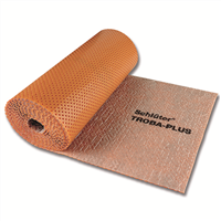 Natte de drainage balcon/terrasse - TROBA PLUS 8 - 1,00 M x 12,50 M - surface 12,50 M²