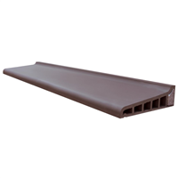 Appui de baie monolithe isolé Terreal APM35 anthracite - 34,5 CM x 10 CM x 0,68 M