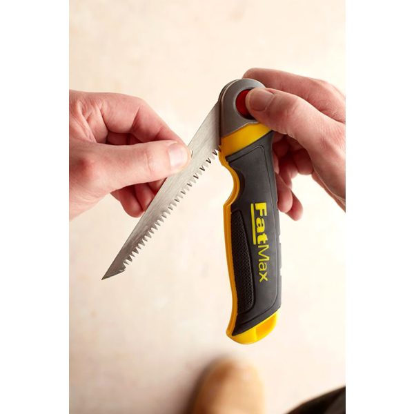 Scie guichet lame rétractable Fatmax Stanley 8 dents/pouce 130 mm