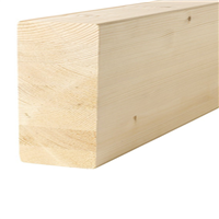 Lamellé-collé en sapin GL24H non traité - 120 x 280 mm - 4,00 M