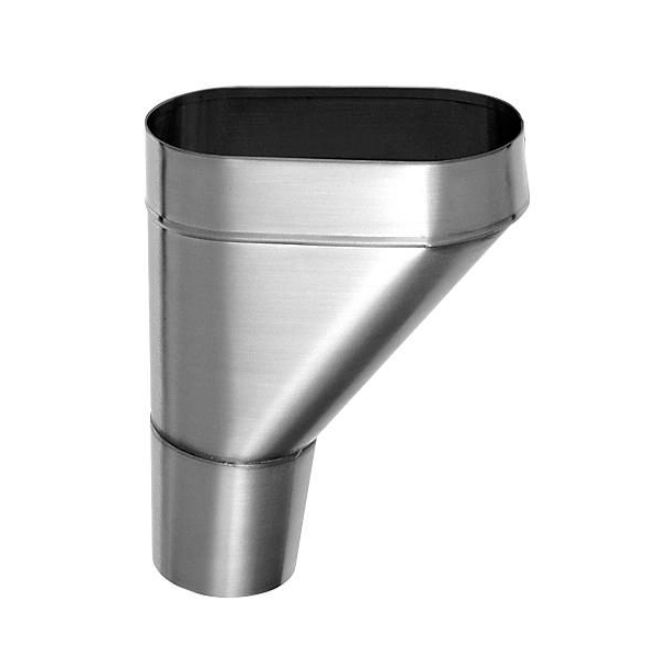 Cuvette de branchement en zinc Rheinzink pour descente de {9588:Diamètre}}