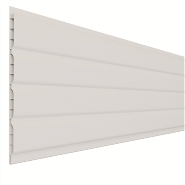 Lambris PVC sous toiture 4 frises - 250 MM x 10,00 MM - Long. 4,00 M - Blanc
