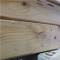 Bois massif abouté (KVH) sapin - Traité Classe 2 incolore - 60x100 mm