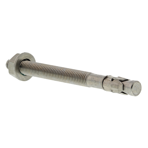 Goujon d'ancrage FIX Z inox A4 pour béton fissuré et non fissuré M10 x 130/70 mm - boîte de 25
