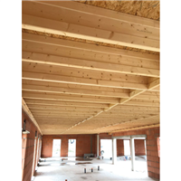 Poutre en I Inopanne avec âme bois massif - Sapin traité classe 2 incolore - 94 x 400 mm - L.9 M