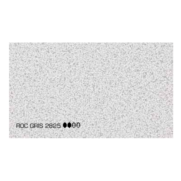Parement cloison décoratif sur plaque de plâtre Roc gris - Eko Coramine BF13 - 2,50 M x 1,20 M