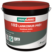 Ragréage mural en pâte 103 LANKOMUR PRÊT Parexlanko - Seau de 25 KG