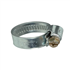 Collier serrage acier galvanisé bande pleine 14 à 28mm Largeur 8mm x12