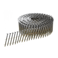 Pointe annelée galvanisée Bostitch en rouleau - 2,5 x 64 mm - boîte de 9000