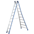 Echelle transformable 2 plans Platinium 2 x 8 échelons 4.04 m Tubesca