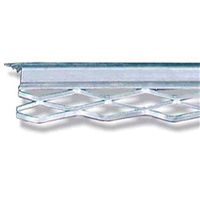 Protège angle déployé Gypso pour angle sortant de cloison - 25,0 MM x 25,0 MM - 2,50 M